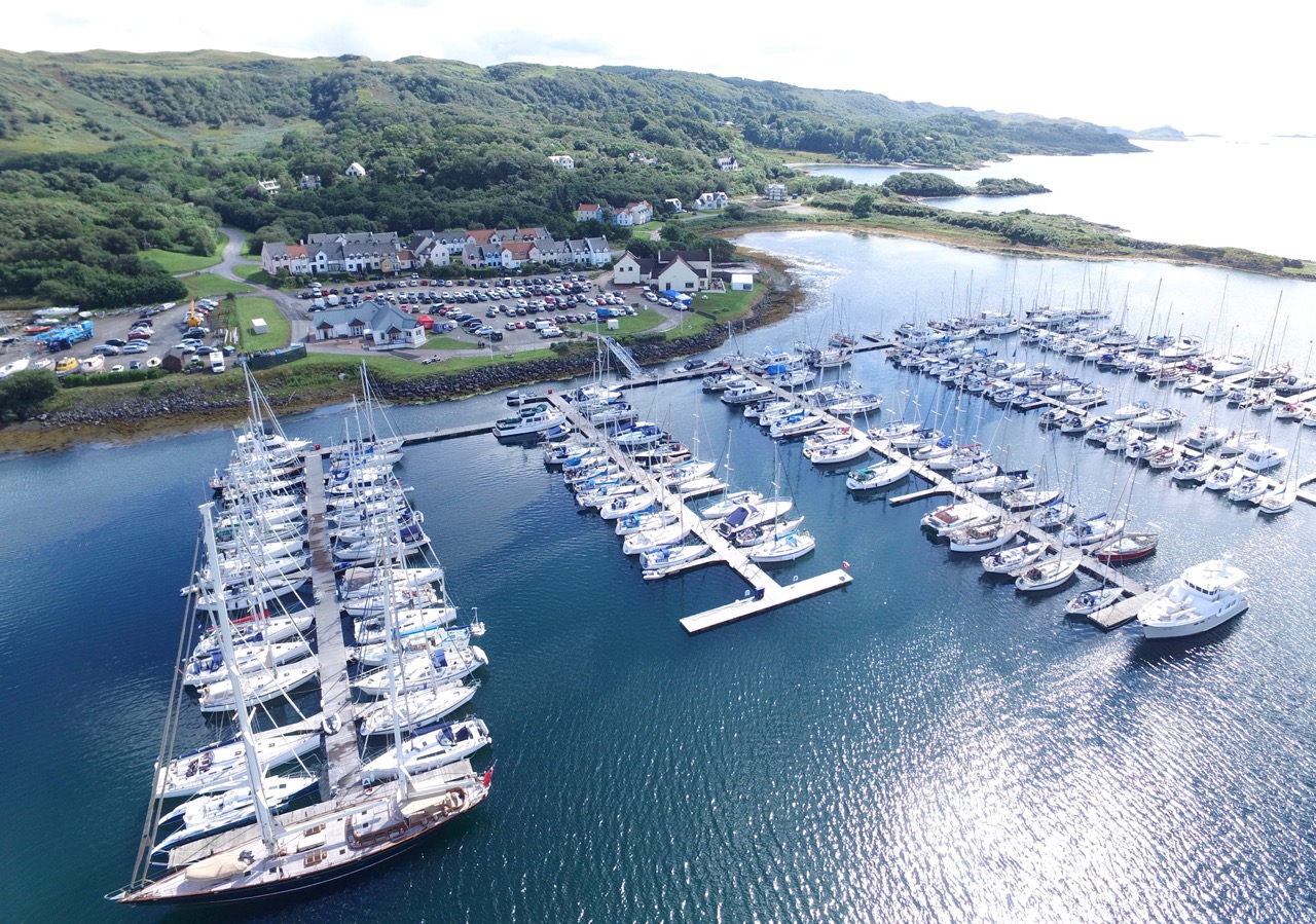 yacht marinas west coast scotland